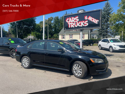 2015 Volkswagen Passat for sale at Cars Trucks & More in Howell MI