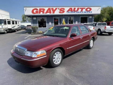 2004 Mercury Grand Marquis for sale at GRAY'S AUTO UNLIMITED, LLC. in Lebanon TN