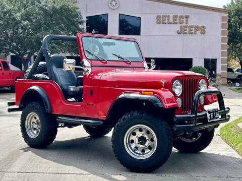 1983 Jeep CJ-5 for sale at SELECT JEEPS INC in League City TX