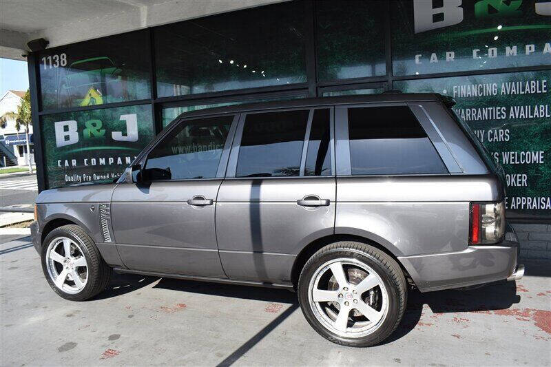 2005 Land Rover Range Rover for sale at B & J Car Company in Orange, CA