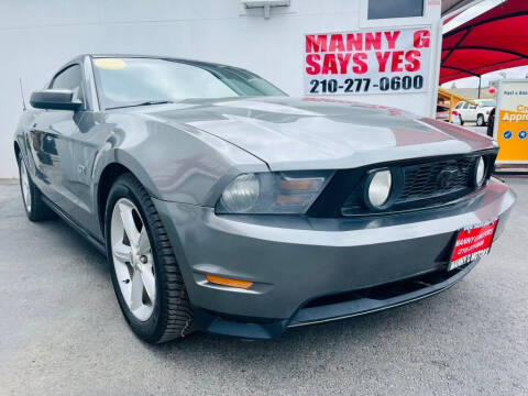 2010 Ford Mustang for sale at Manny G Motors in San Antonio TX