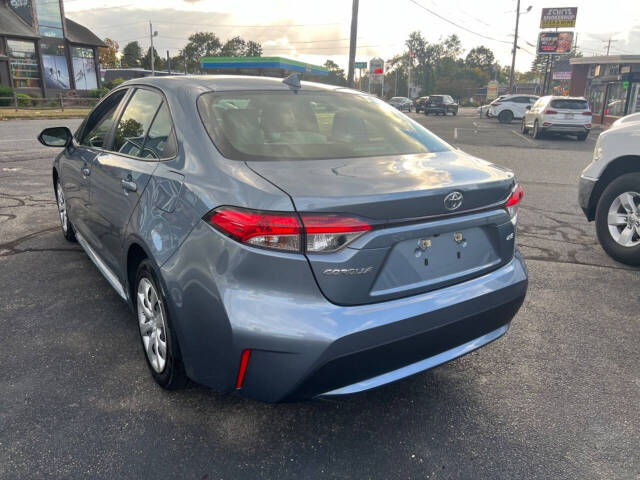 2020 Toyota Corolla for sale at James Motors Inc. in East Longmeadow, MA