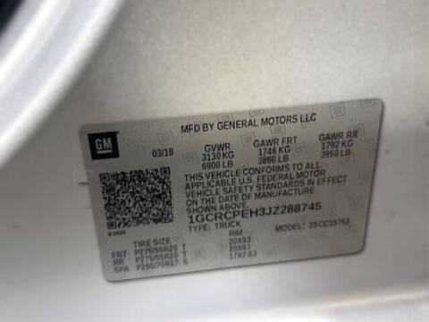 2018 Chevrolet Silverado 1500 Custom