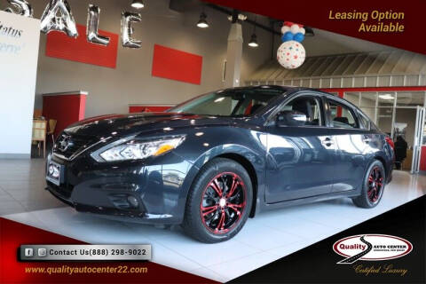 2016 Nissan Altima for sale at Quality Auto Center in Springfield NJ
