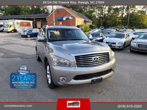 2012 Infiniti QX56 for sale at Complete Auto Center , Inc in Raleigh NC