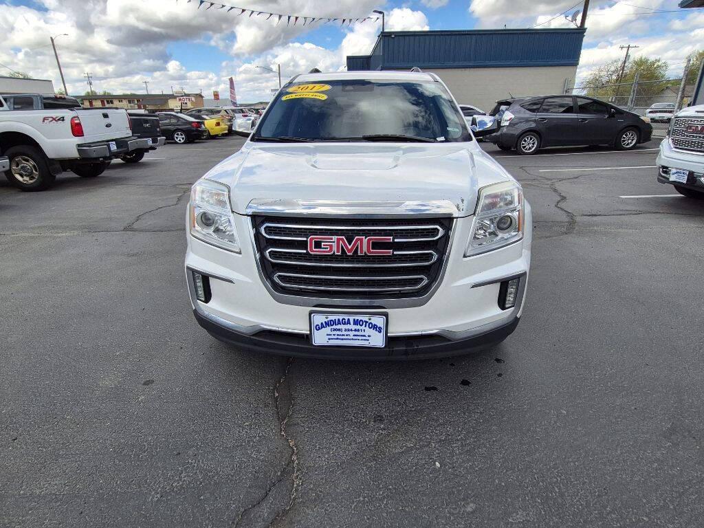 White 2017 GMC Terrain SLE-2 AWD SLE-2 4dr SUV 10