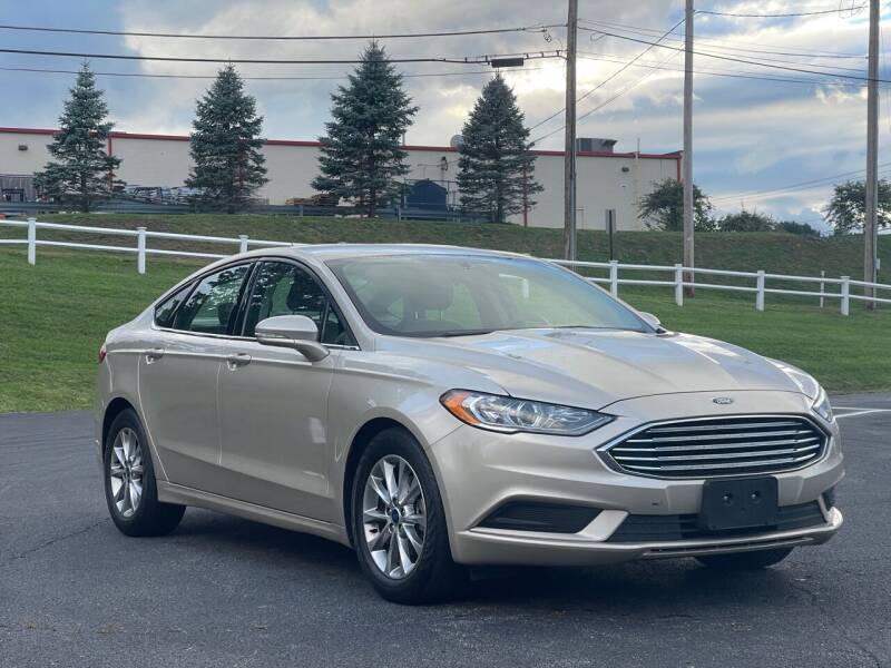 2017 Ford Fusion for sale at ALPHA MOTORS in Cropseyville NY