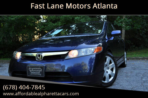 2007 Honda Civic for sale at Fast Lane Motors Atlanta in Alpharetta GA