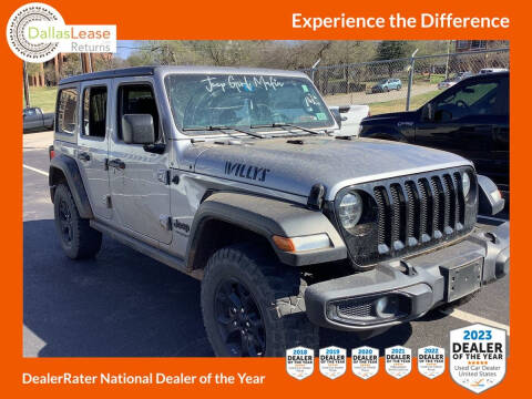 2021 Jeep Wrangler Unlimited for sale at Dallas Auto Finance in Dallas TX