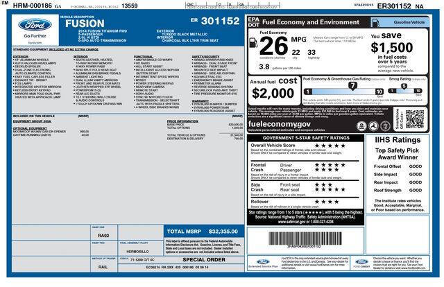 2014 Ford Fusion Titanium