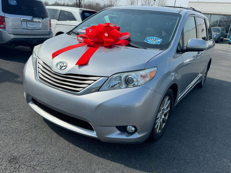 2015 Toyota Sienna for sale at Charlotte Auto Group, Inc in Monroe NC