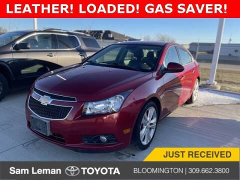 2014 Chevrolet Cruze for sale at Sam Leman Toyota Bloomington in Bloomington IL