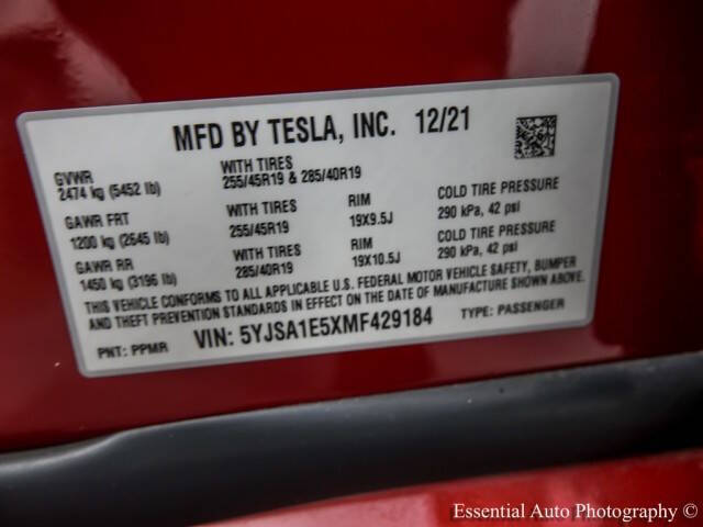 2021 Tesla Model S Long Range
