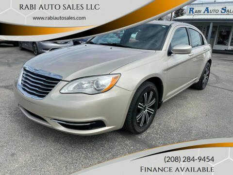 2013 Chrysler 200 for sale at RABI AUTO SALES LLC in Garden City ID