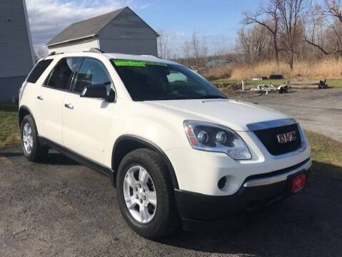 2011 GMC Acadia for sale at FUSION AUTO SALES in Spencerport NY