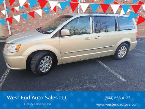 2015 Chrysler Town and Country for sale at West End Auto Sales LLC in Richmond VA