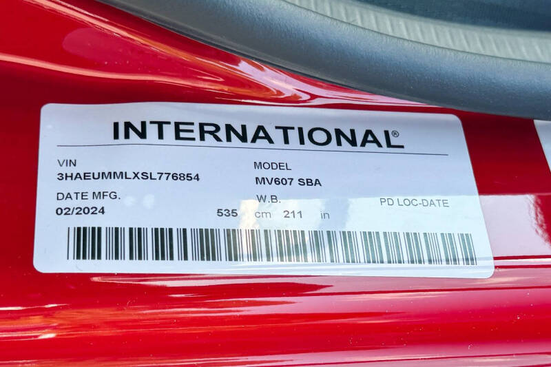 2025 International MV607
