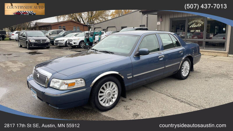 2010 Mercury Grand Marquis for sale at COUNTRYSIDE AUTO INC in Austin MN