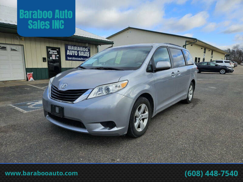 2013 Toyota Sienna for sale at Baraboo Auto Sales INC in Baraboo WI