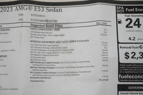 2023 Mercedes-Benz E-Class AMG E 53