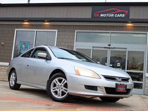 2007 Honda Accord for sale at CK MOTOR CARS in Elgin IL