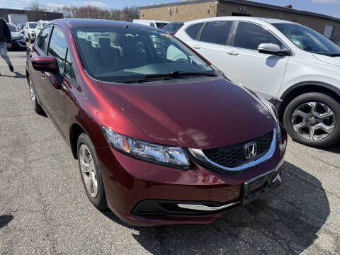 2014 Honda Civic for sale at Din Motors in Passaic NJ