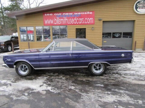 1966 Plymouth Satellite for sale at Bill Smith Used Cars in Muskegon MI