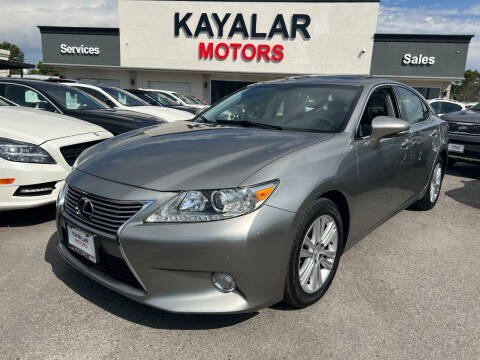 2015 Lexus ES 350 for sale at KAYALAR MOTORS in Houston TX