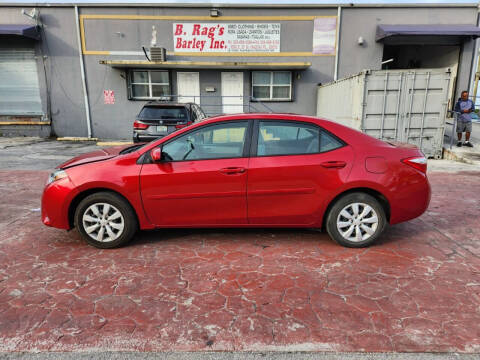 2016 Toyota Corolla for sale at GG Quality Auto in Hialeah FL