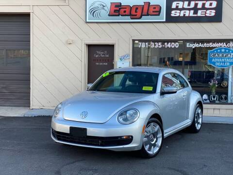 2012 Volkswagen Beetle for sale at Eagle Auto Sale LLC in Holbrook MA