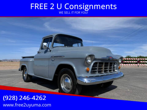 1956 Chevrolet 3100 for sale at FREE 2 U Consignments in Yuma AZ