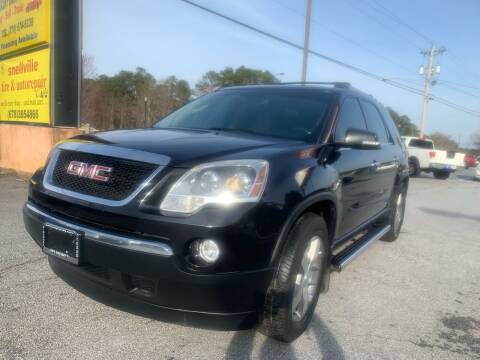 2012 GMC Acadia for sale at Luxury Cars of Atlanta in Snellville GA