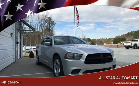 2012 Dodge Charger for sale at Allstar Automart in Benson NC