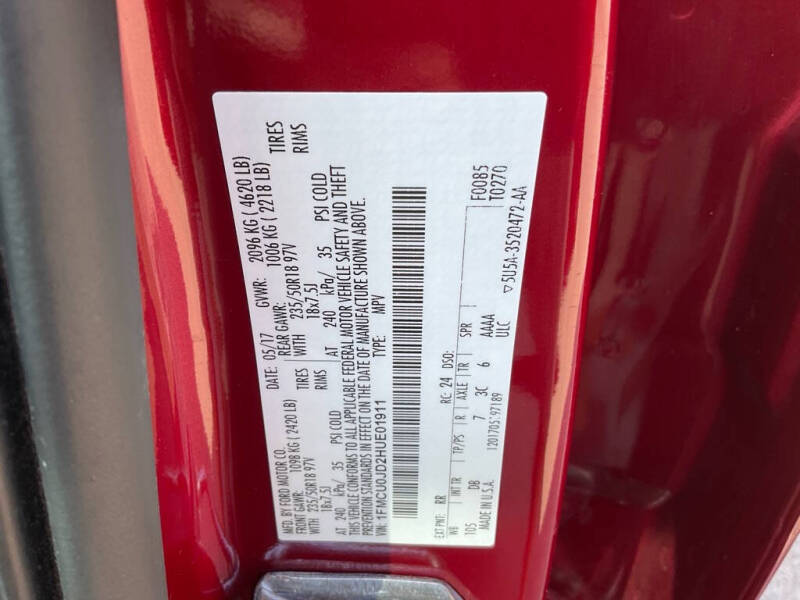 2017 Ford Escape Titanium