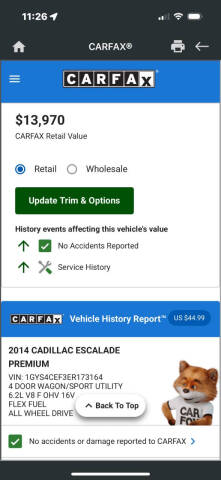 2014 Cadillac Escalade Premium