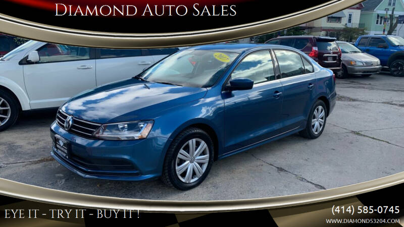 2017 Volkswagen Jetta for sale at DIAMOND AUTO SALES LLC in Milwaukee WI