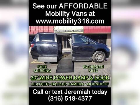 2012 Honda Odyssey for sale at Affordable Mobility Solutions, LLC - Mobility/Wheelchair Accessible Inventory-Wichita in Wichita KS
