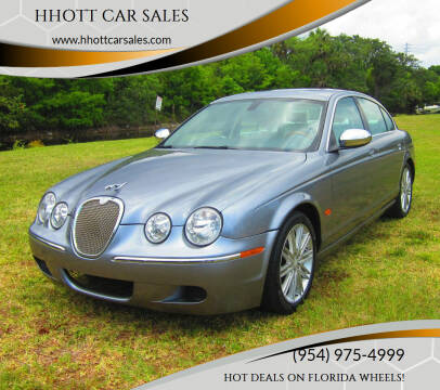 2008 Jaguar S-Type for sale at HHOTT CAR SALES in Deerfield Beach FL