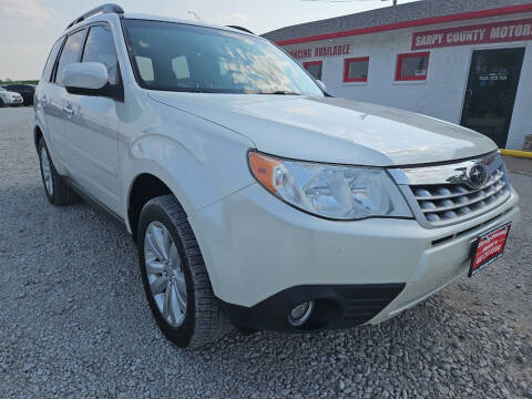 2011 Subaru Forester for sale at Sarpy County Motors in Springfield NE