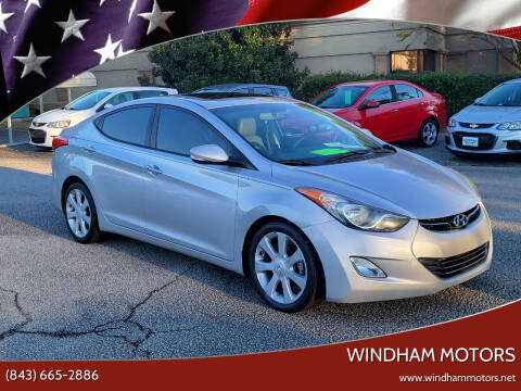 2013 Hyundai Elantra for sale at Windham Motors in Florence SC
