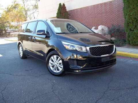 2017 Kia Sedona for sale at CORTEZ AUTO SALES INC in Marietta GA