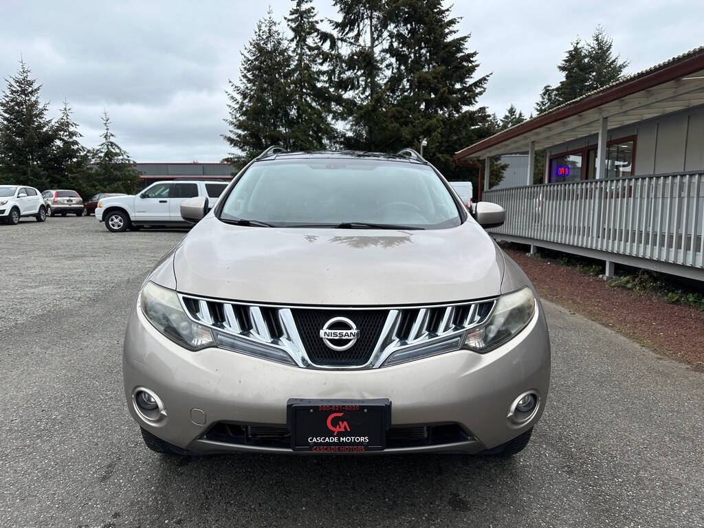 2009 Nissan Murano for sale at Cascade Motors in Olympia, WA