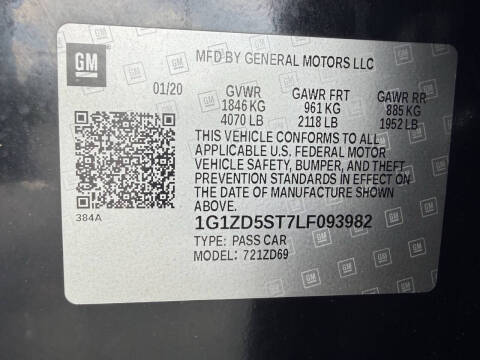 2020 Chevrolet Malibu LT