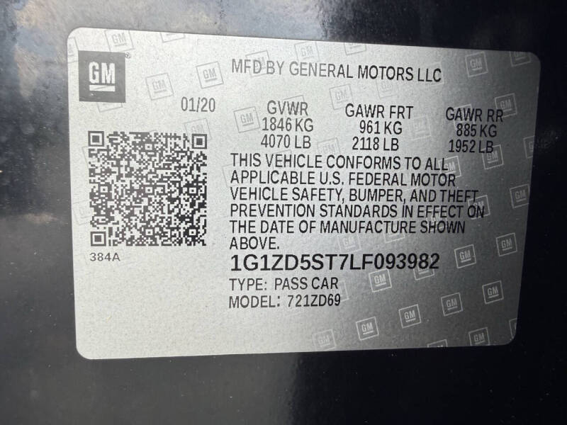 2020 Chevrolet Malibu LT