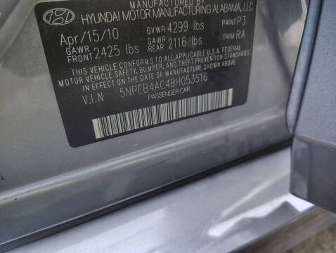 2011 Hyundai Sonata GLS
