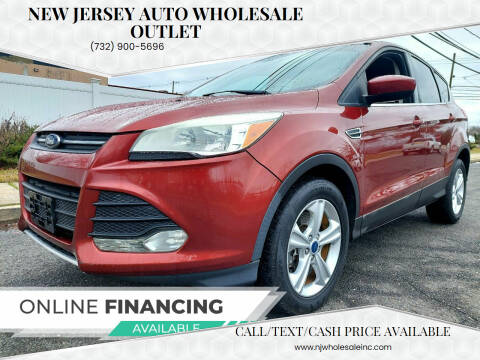 2014 Ford Escape for sale at New Jersey Auto Wholesale Outlet in Union Beach NJ