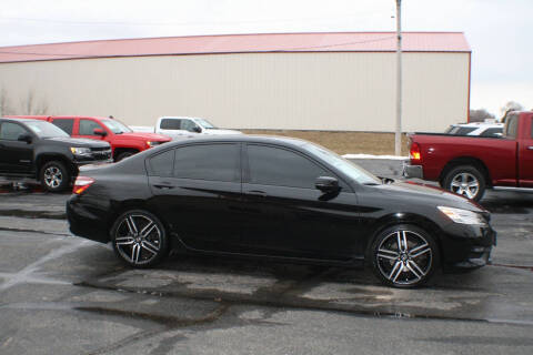 2016 Honda Accord for sale at Champion Motor Cars in Machesney Park IL
