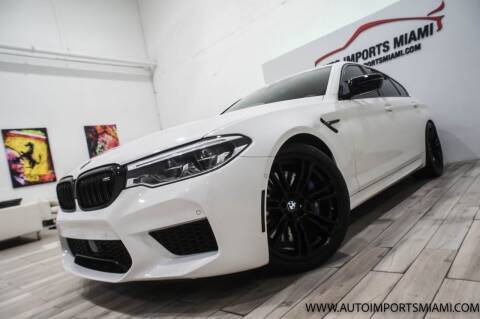 2019 BMW M5 for sale at AUTO IMPORTS MIAMI in Fort Lauderdale FL