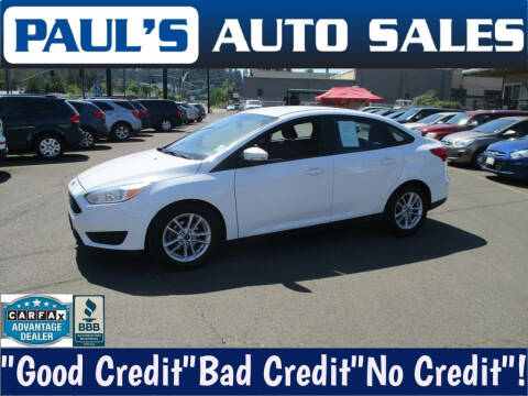 2017 Ford Focus for sale at Paul's Auto Sales in Eugene OR