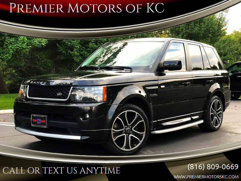 2013 Land Rover Range Rover Sport for sale at Premier Motors of KC in Kansas City MO